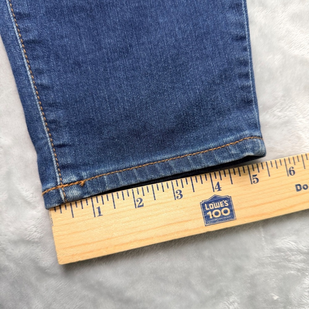 Talbots Flawless Pull-On Jegging Womens 10 x 29" Blue Denim Dark Wash Stretch - Picture 9 of 14